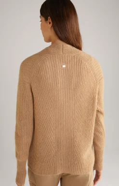 Cardigan in Camel