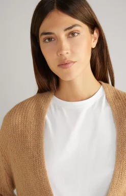 Cardigan in Camel