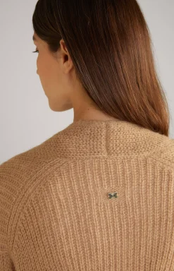Cardigan in Camel