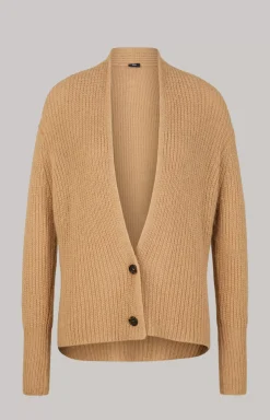 Cardigan in Camel
