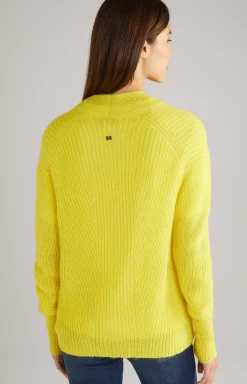 Cardigan in Yellow