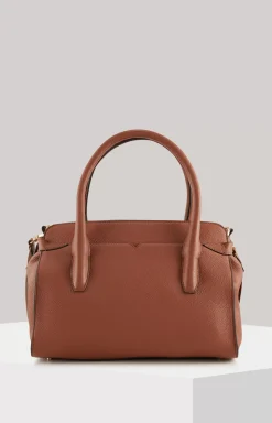 Carino Giulia Handbag in Cognac