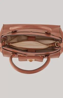 Carino Giulia Handbag in Cognac