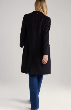 Carly Coat in Navy