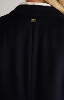 Carly Coat in Navy