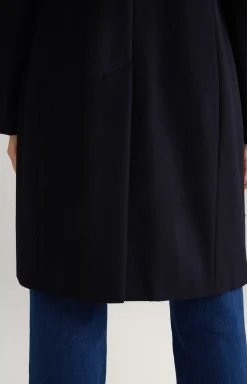 Carly Coat in Navy