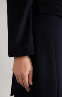 Carly Coat in Navy