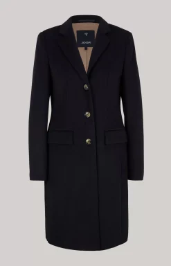 Carly Coat in Navy