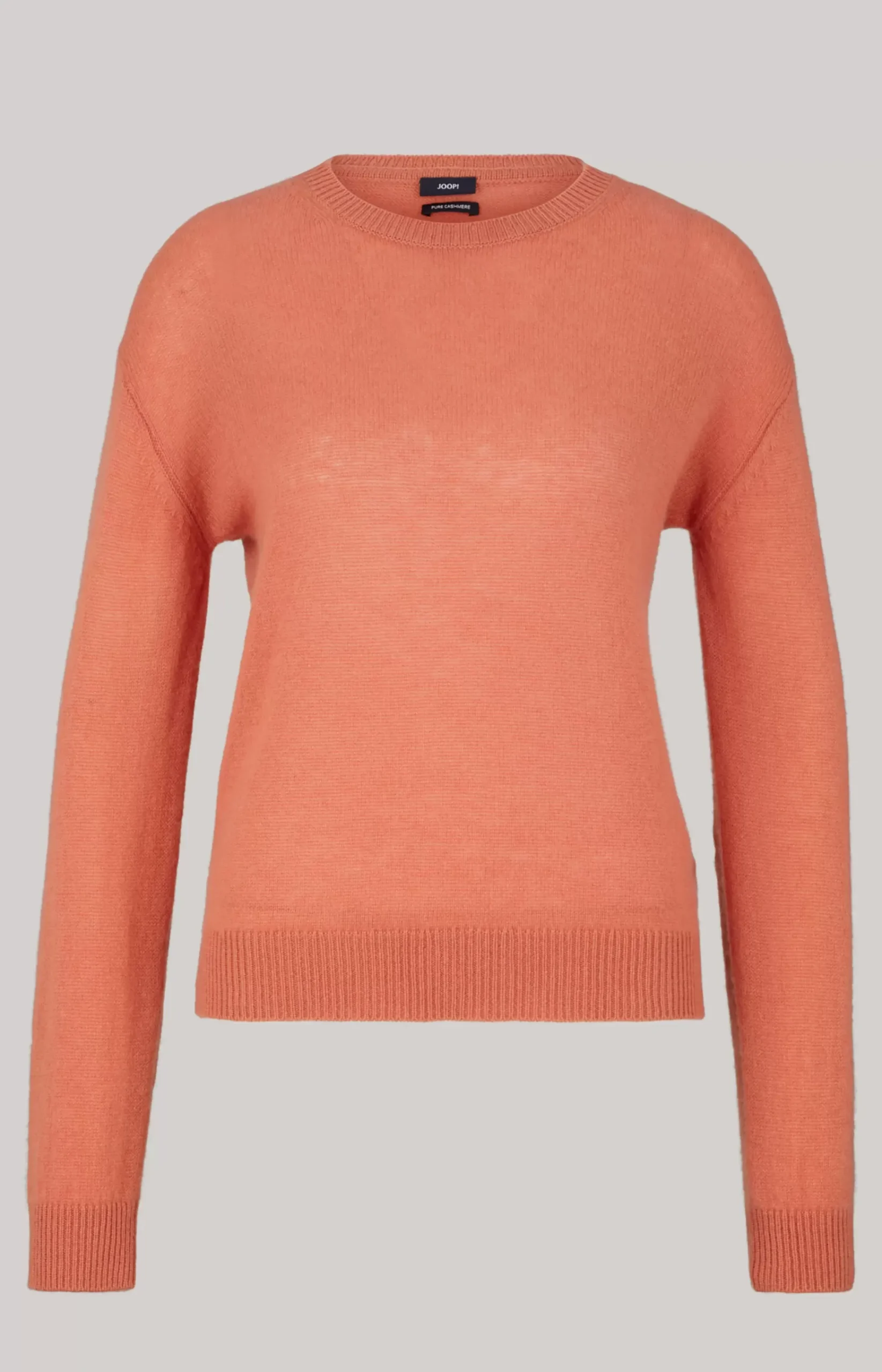 Cashmere Pullover in Dark Apricot