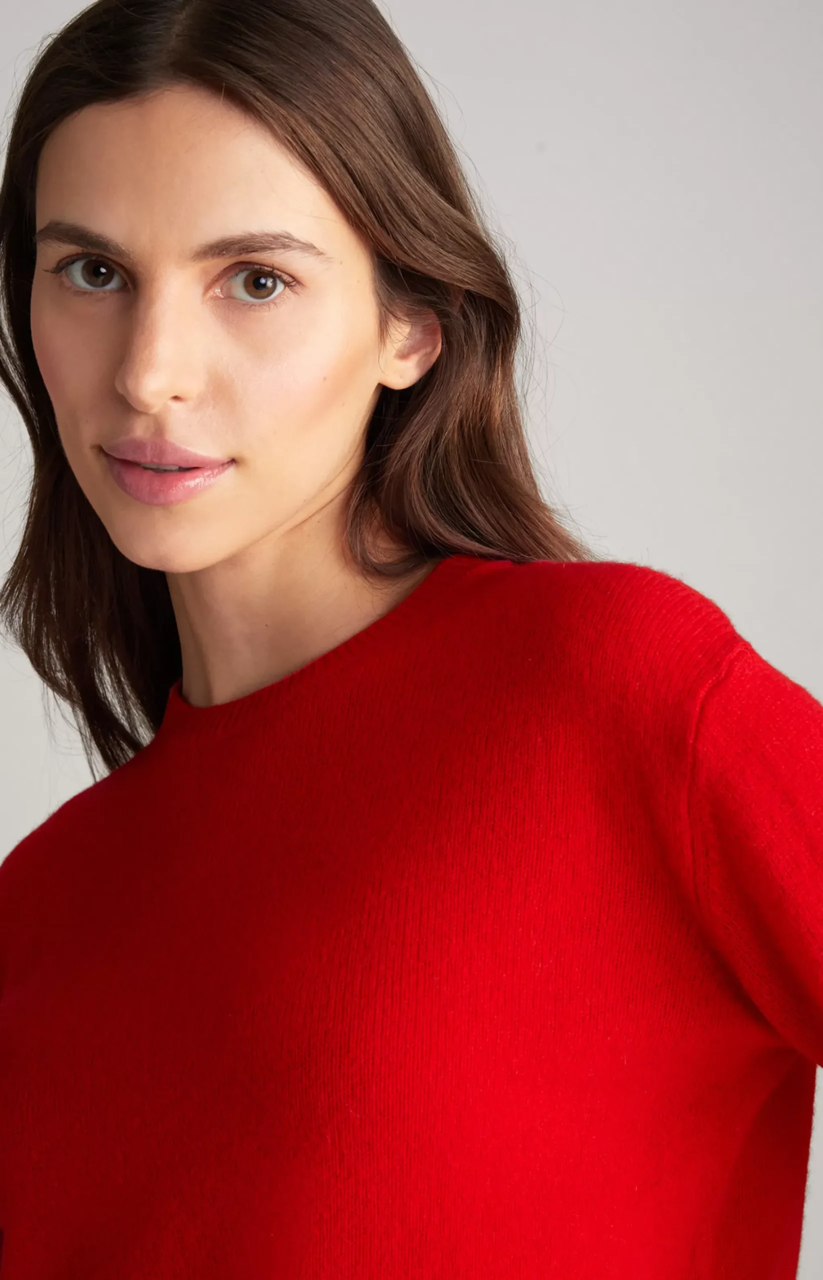 Cashmere Shirt in Red