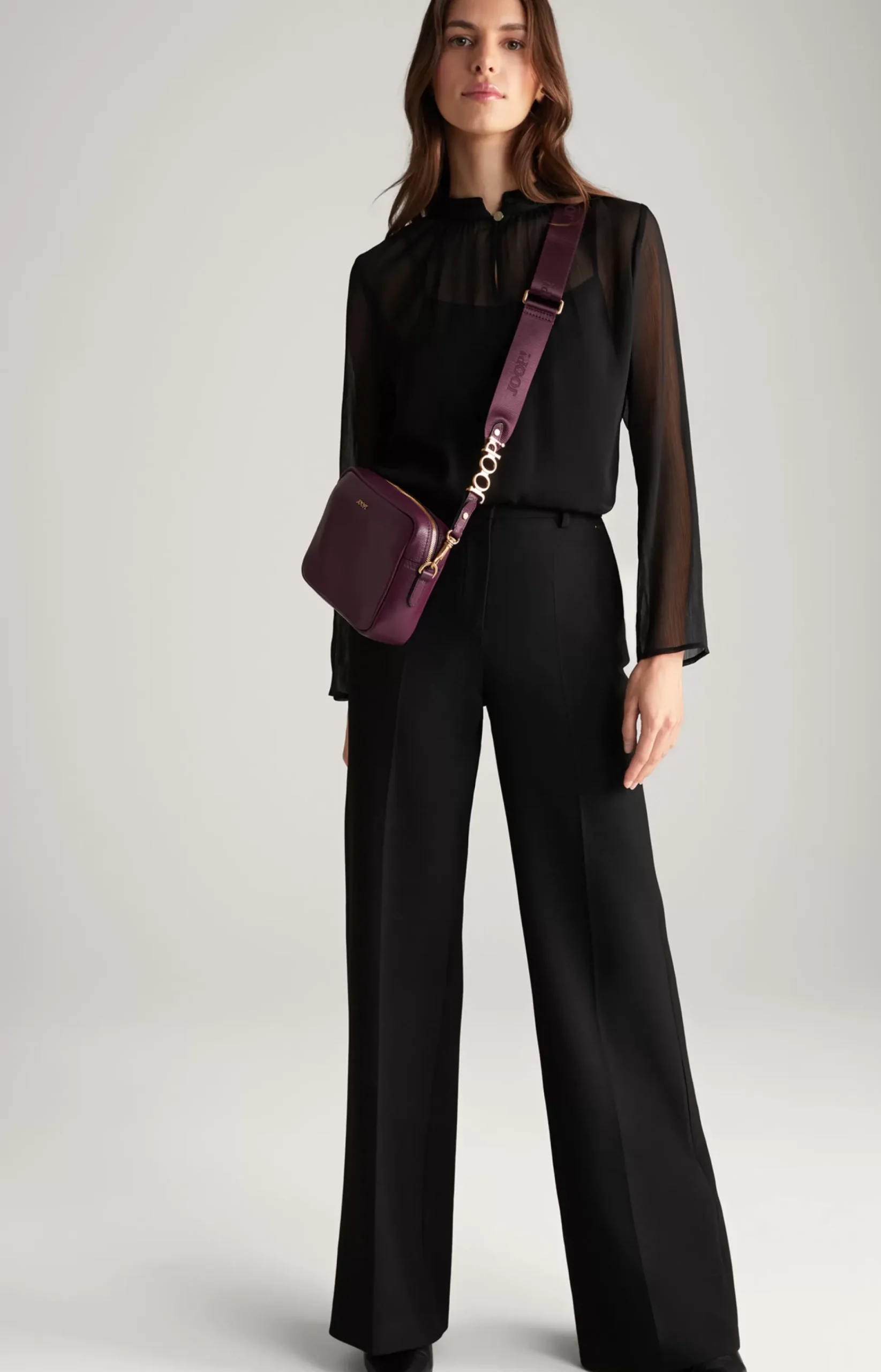 Chiffon Blouse in Black
