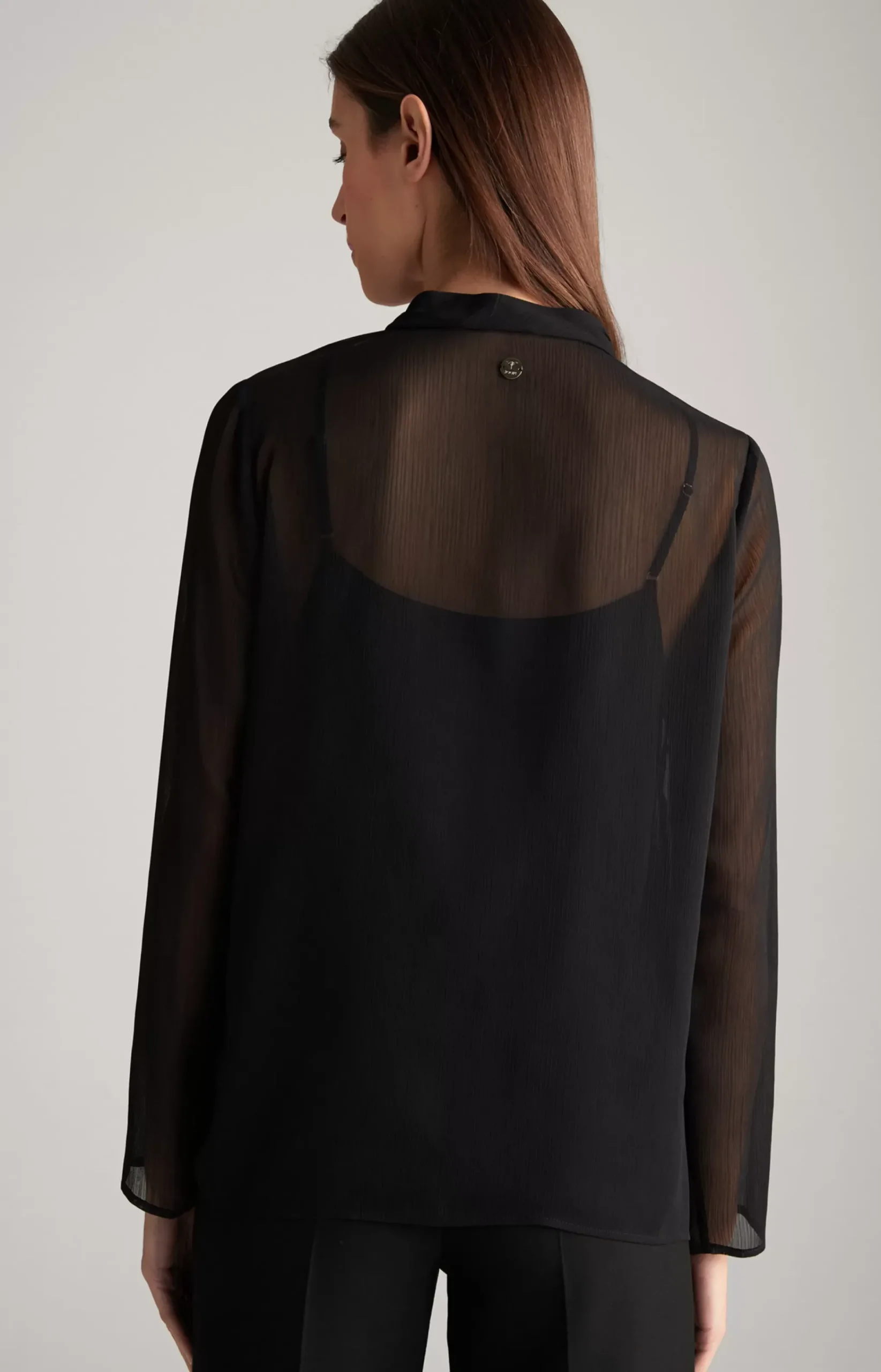 Chiffon Blouse in Black