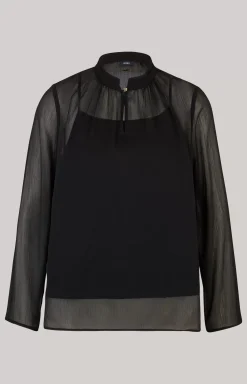 Chiffon Blouse in Black