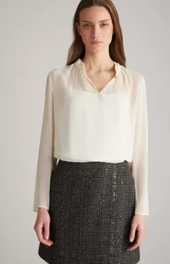 Chiffon Blouse in Cream