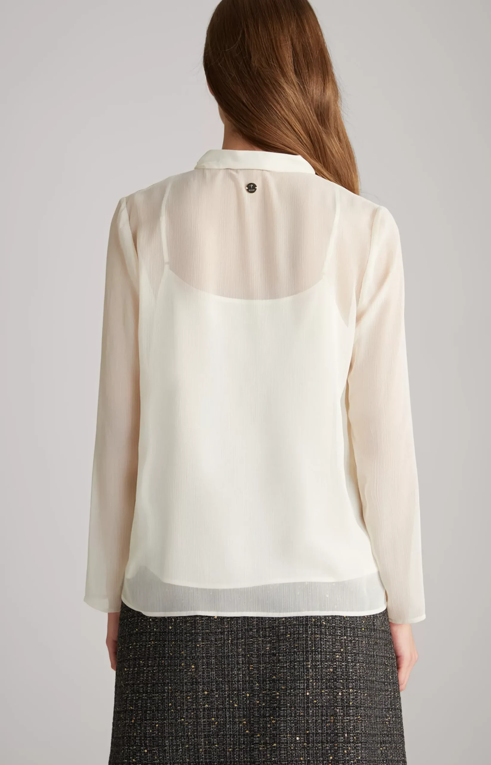 Chiffon Blouse in Cream