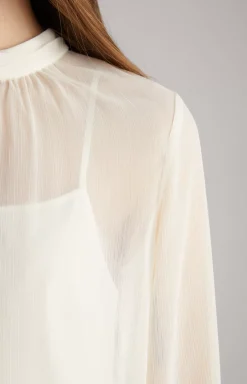 Chiffon Blouse in Cream