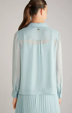 Chiffon Blouse in Mint