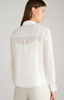 Chiffon Blouse in Off-white
