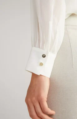 Chiffon Blouse in Off-white