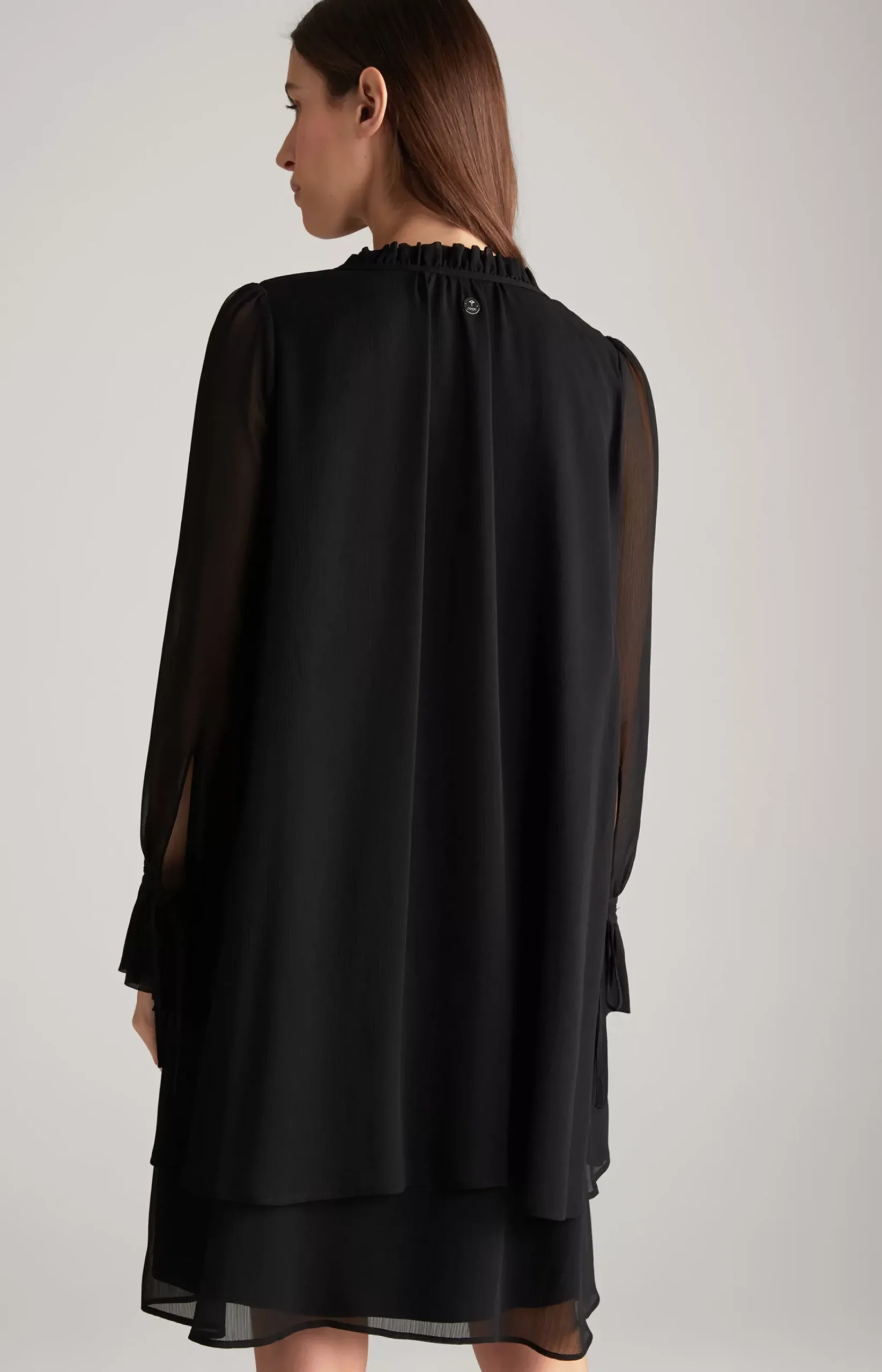 Chiffon Dress in Black