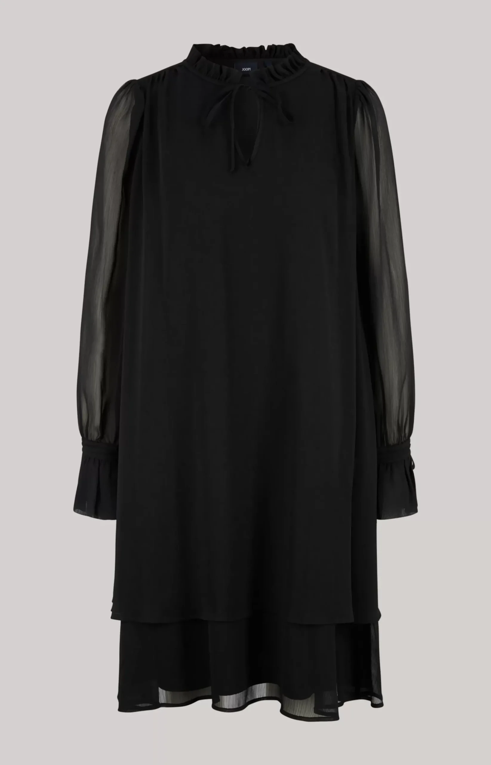 Chiffon Dress in Black