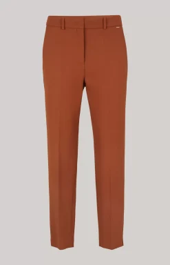 Chino Trousers in Copper Brown