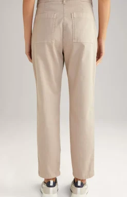 Chinos in Camel