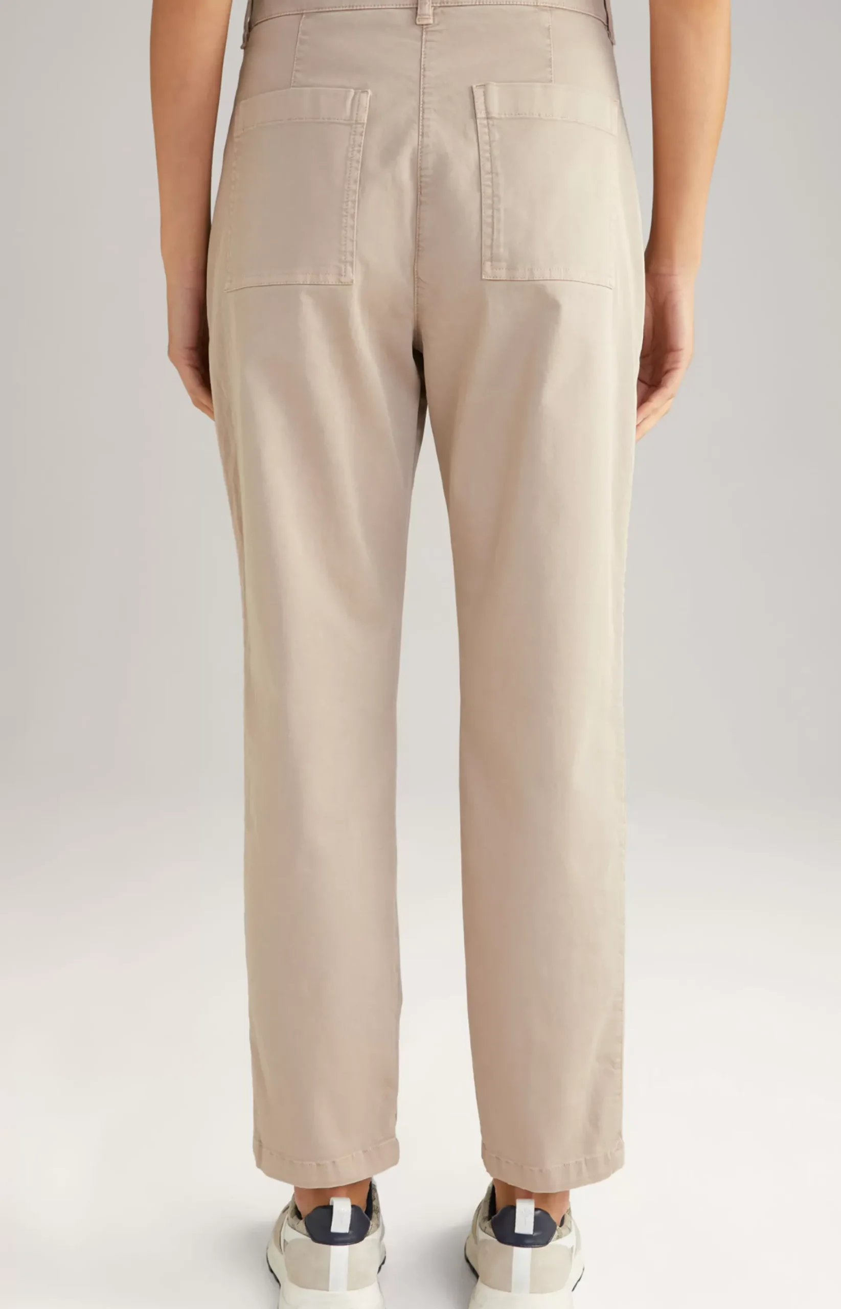 Chinos in Camel