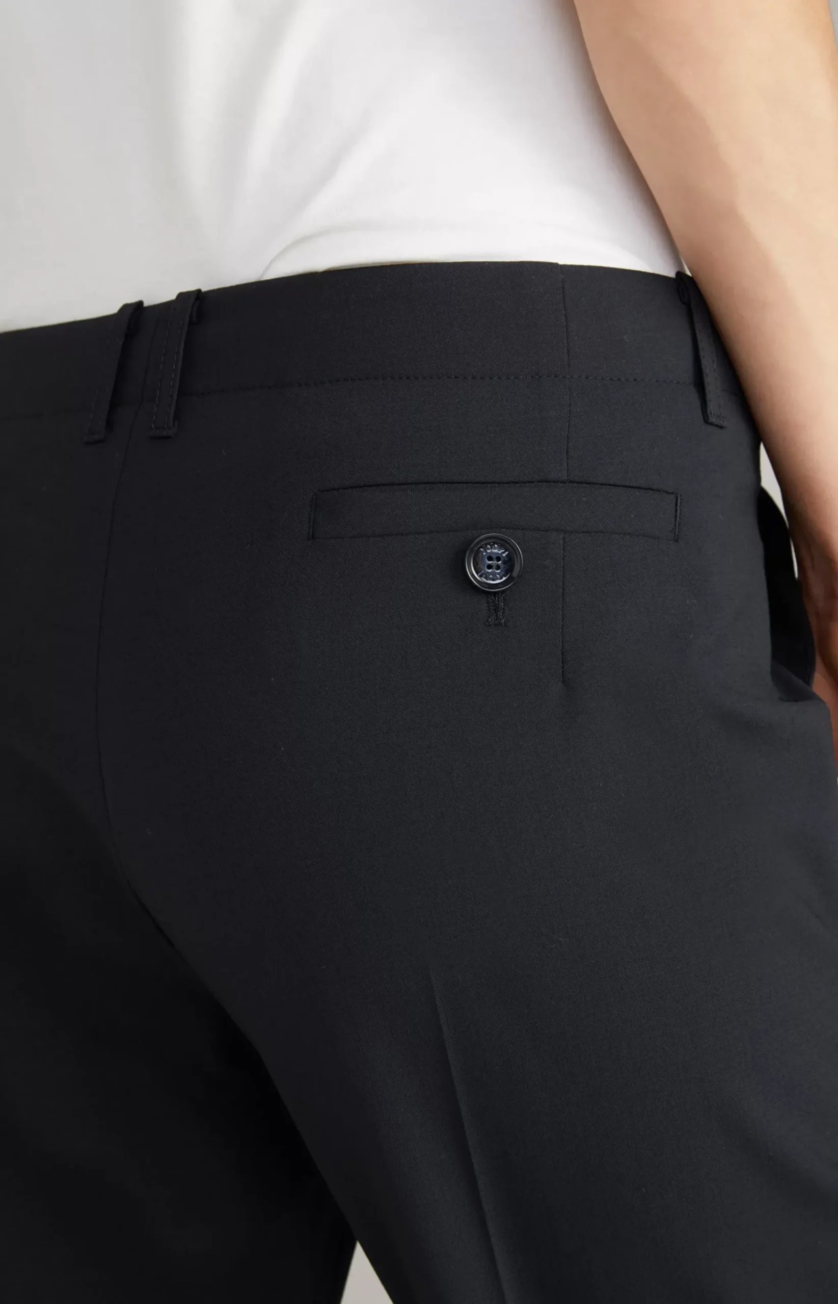 Chinos in Dark Blue