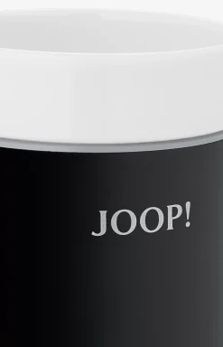 Chromeline Black matte black toothbrush holder