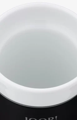 Chromeline Black matte black toothbrush holder