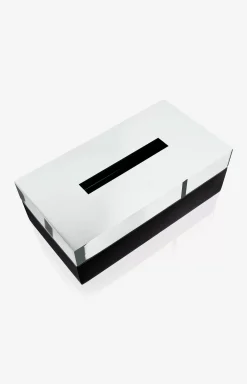 Chromeline Black tissue dispenser in matte black