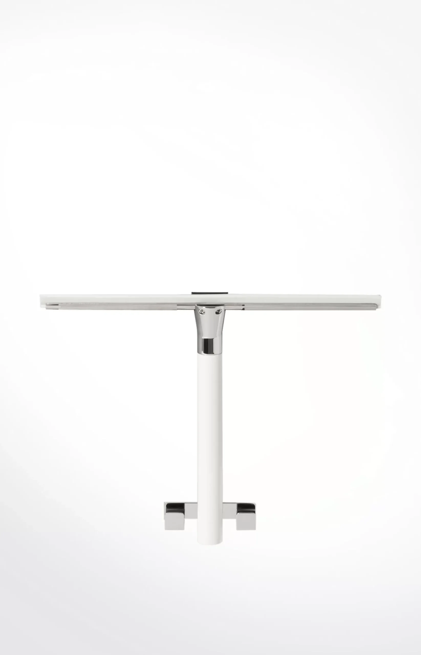 Chromeline glass squeegee, silver/white