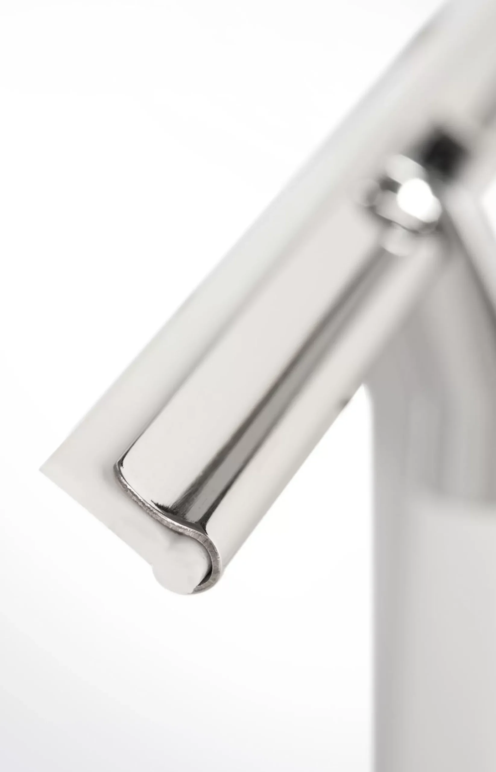 Chromeline glass squeegee, silver/white