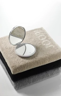 Chromeline pocket mirror, silver