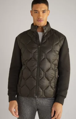 Ciscos Quilted Jacket in Brown