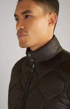 Ciscos Quilted Jacket in Brown
