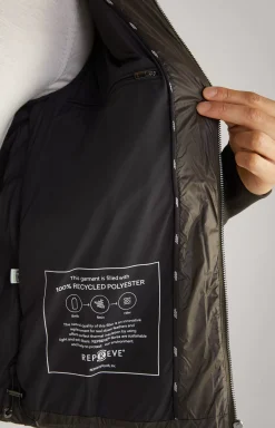 Ciscos Quilted Jacket in Brown