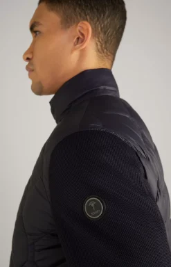 Ciscos Quilted Jacket in Navy