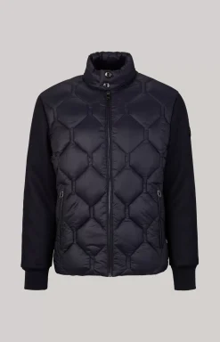 Ciscos Quilted Jacket in Navy
