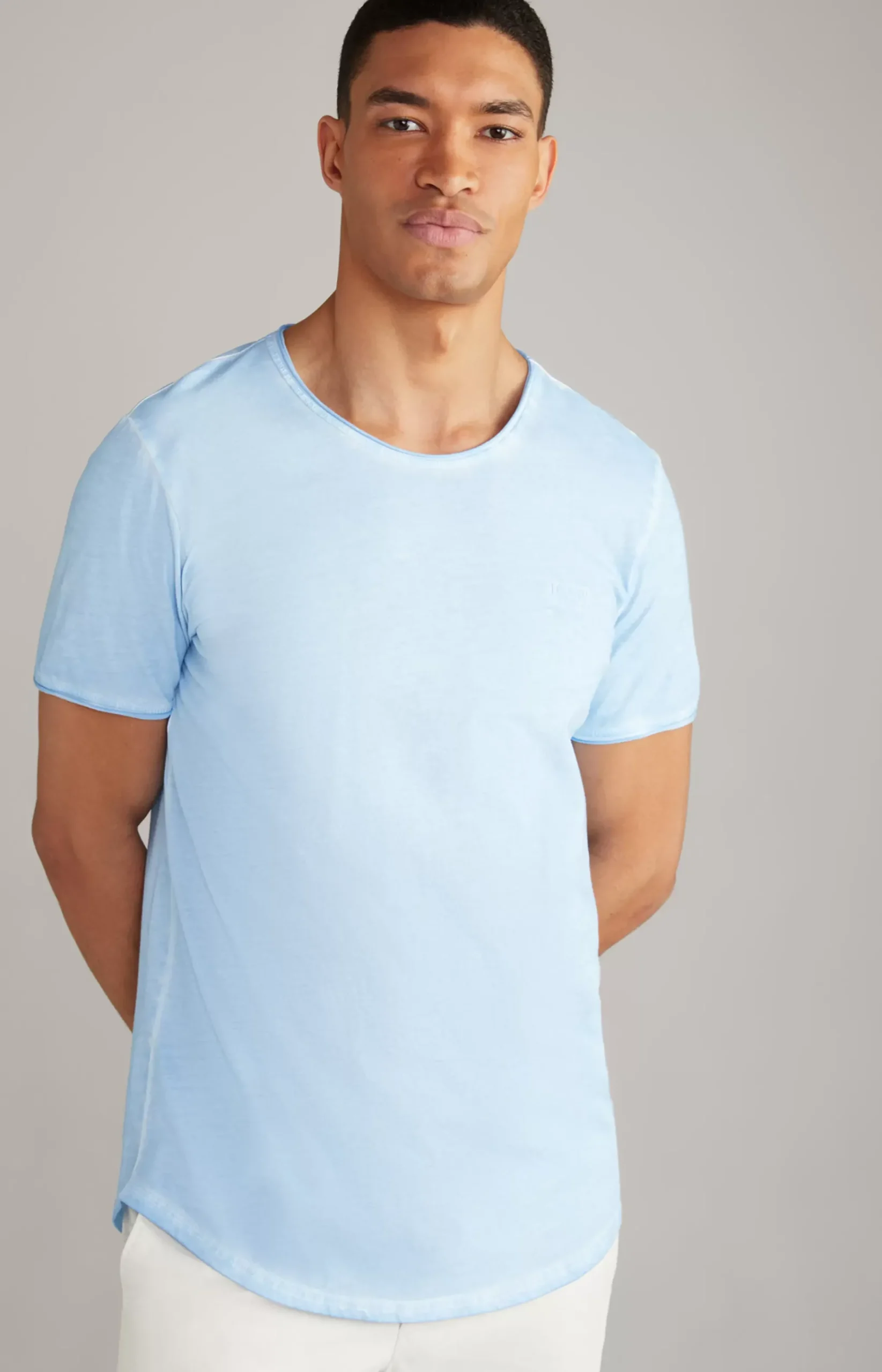 Clark T-shirt light blue
