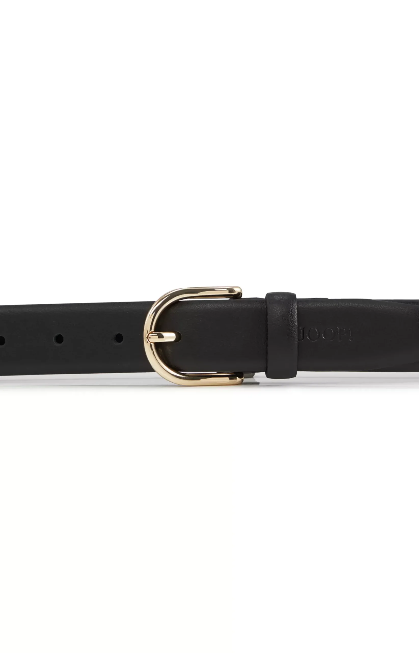 Classic Leather Belt in Black