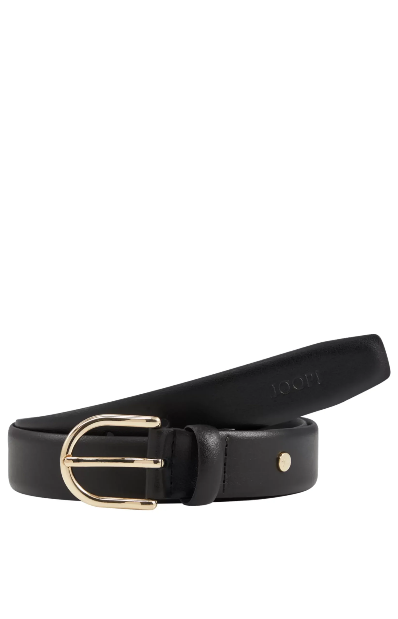 Classic Leather Belt in Black