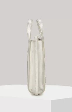 Cofano Rami Tote Bag in Silver