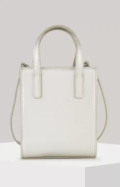 Cofano Rami Tote Bag in Silver