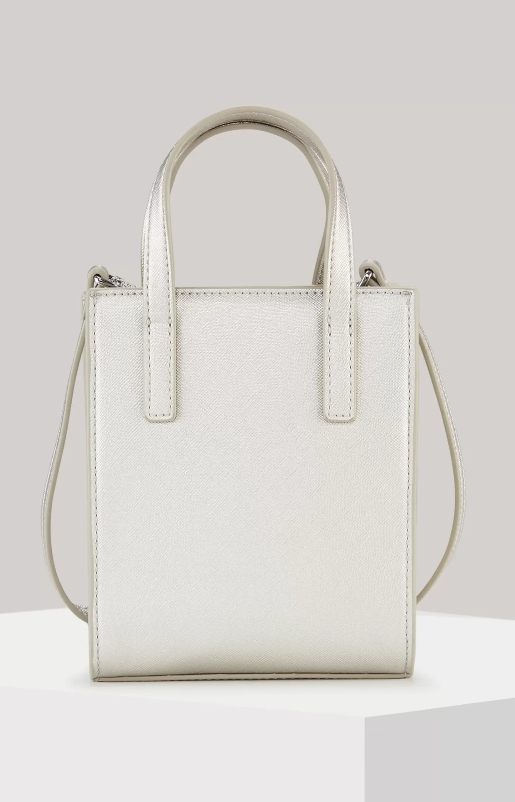 Cofano Rami Tote Bag in Silver