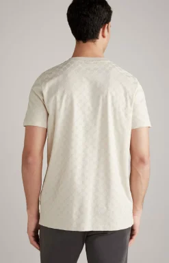 Cornflower Batista T-Shirt in Off-white