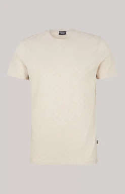 Cornflower Batista T-Shirt in Off-white