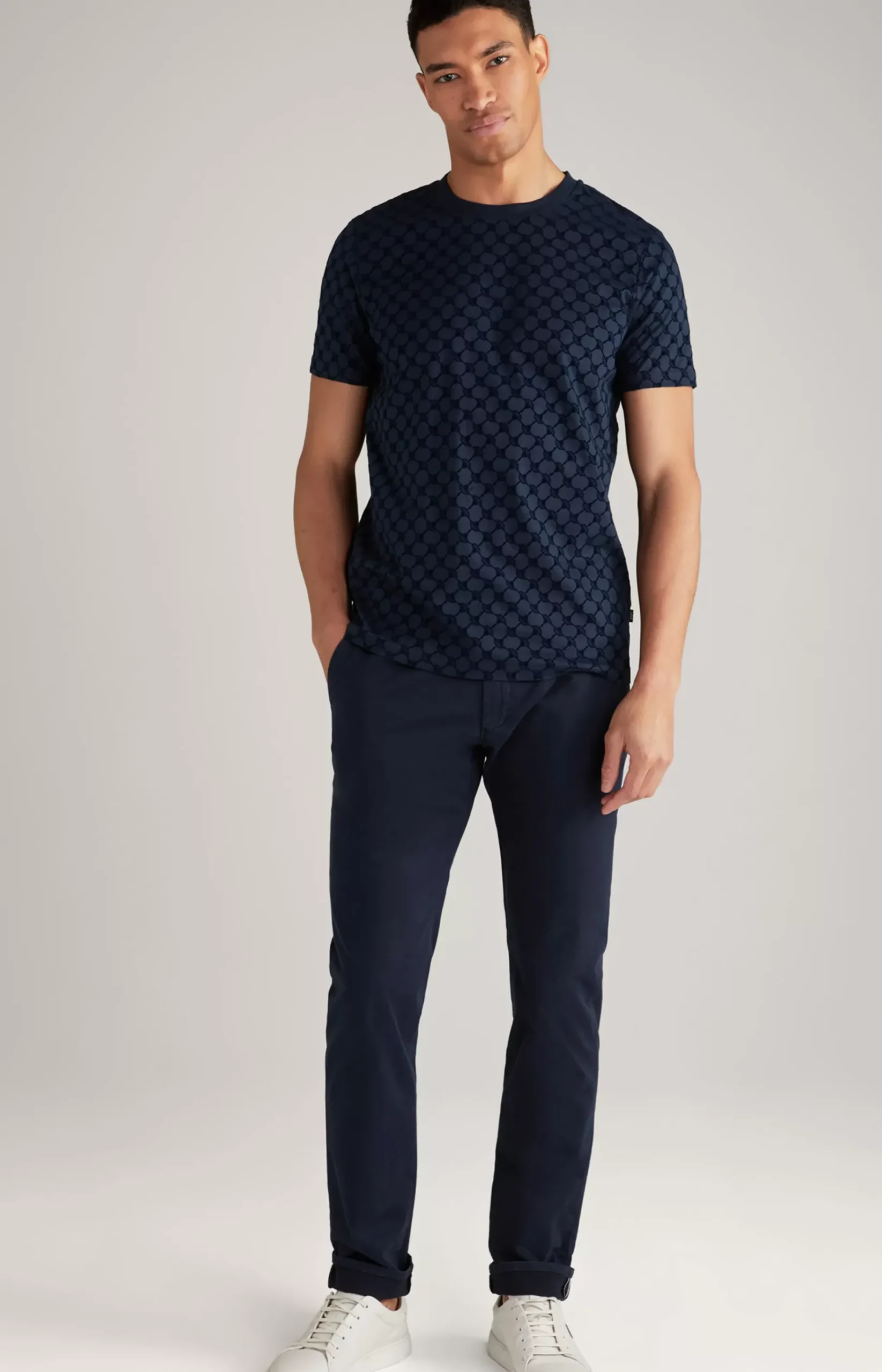 Cornflower Batista T-Shirt in Dark Blue