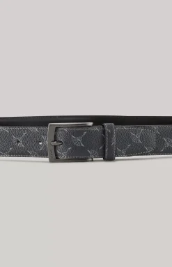 Cornflower Belt in an Anthracite Pattern